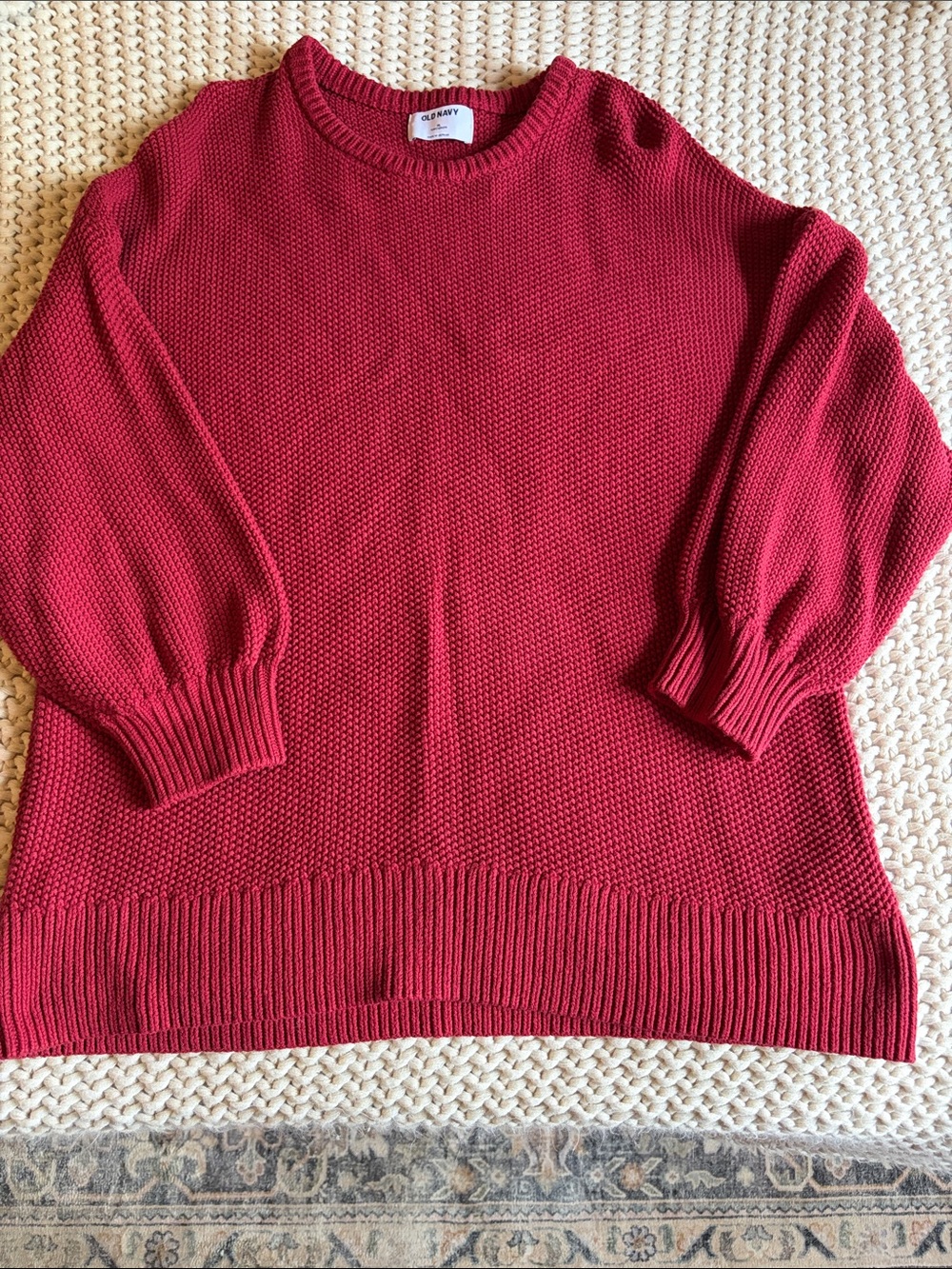 Red Sweater Old Navy